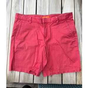 Chino shorts, soft red, Joe Fresh, Size 2